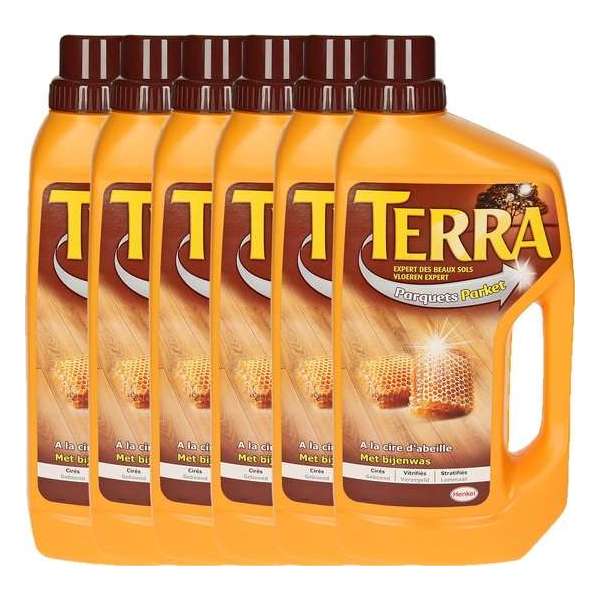 Terra Parket met Bijenwas - 6 x 1L - Voordeelverpakking Terra Parket met Bijenwas - 6 x 1L - Voordeelverpakking