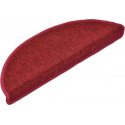 vidaXL 15 st Trapmatten 65x24x4 cm bordeauxrood