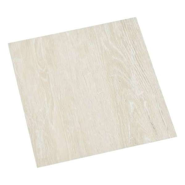 vidaXL Vloerplanken zelfklevend 55 st 5.11 m² PVC crème vidaXL Vloerplanken zelfklevend 55 st 5.11 m² PVC crème
