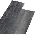 vidaXL Vloerplanken 4.46 m² 3 mm PVC glanzend grijs