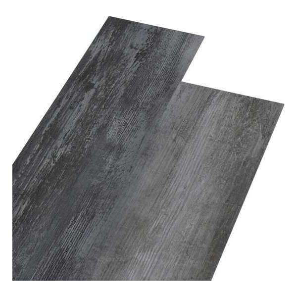 vidaXL Vloerplanken 4.46 m² 3 mm PVC glanzend grijs vidaXL Vloerplanken 4.46 m² 3 mm PVC glanzend grijs