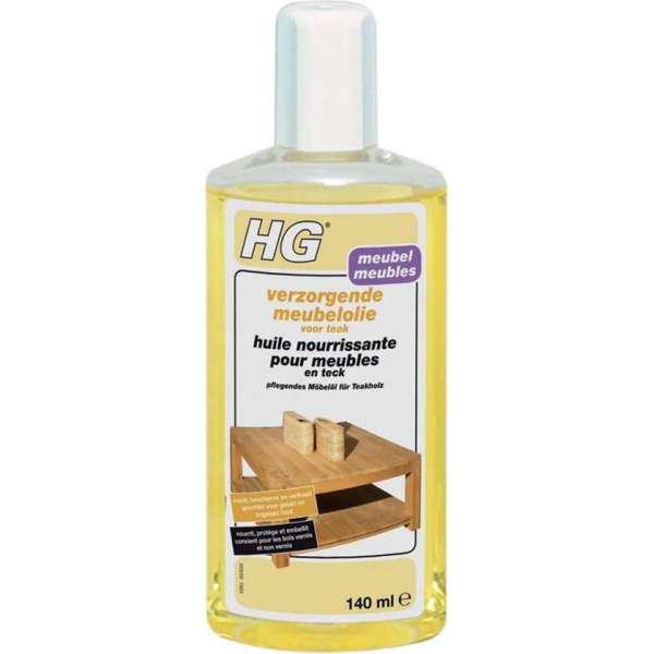 Meubelolie verzorgend - HG - 140 ml      En teck