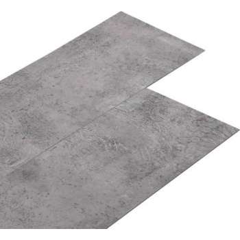 vidaXL Vloerplanken zelfklevend 4.46 m² 3 mm PVC cementbruin