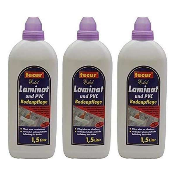 2 x 1.5L tecur noble laminaatreiniger en PVC-vloeronderhoud 2 x 1.5L tecur noble laminaatreiniger en PVC-vloeronderhoud