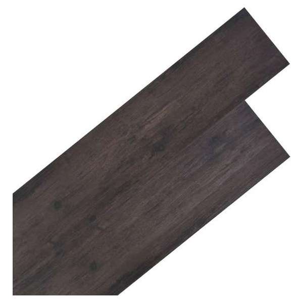 Vloerplanken 5,26 m² 2 mm PVC donkergrijs eiken Vloerplanken 5,26 m² 2 mm PVC donkergrijs eiken