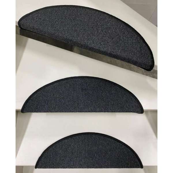Trapmatten Sarin- 56 x 20 cm- Antraciet- 15 stuks Trapmatten Sarin- 56 x 20 cm- Antraciet- 15 stuks