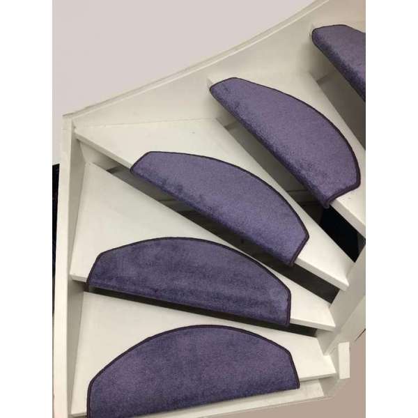 Trapmatten Twist- 56x20 cm- Paars- 15 stuks Trapmatten Twist- 56x20 cm- Paars- 15 stuks