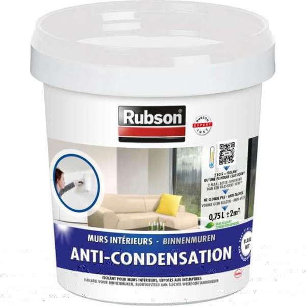 Rubson Anti-Condensatie Coating Vochtwering - 750 ml Rubson Anti-Condensatie Coating Vochtwering - 750 ml