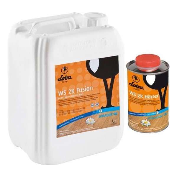 Loba Parketlak Mat/Satin - WS 2K Fusion - Waterbasis - 4.55kg Loba Parketlak Mat/Satin - WS 2K Fusion - Waterbasis - 4.55kg