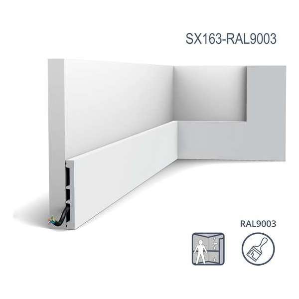 Plint Orac Decor Modern SX163-RAL9003 Plint Orac Decor Modern SX163-RAL9003