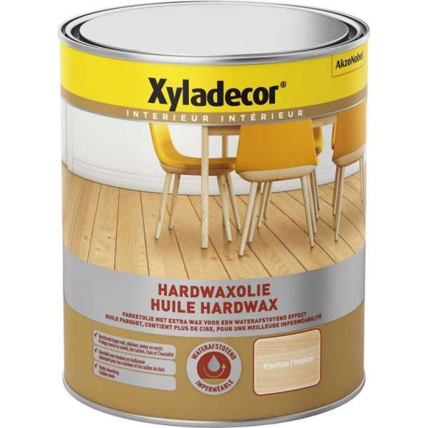 Xyladecor Hardwax Parketolie - Kleurloos - 0.75L Xyladecor Hardwax Parketolie - Kleurloos - 0.75L