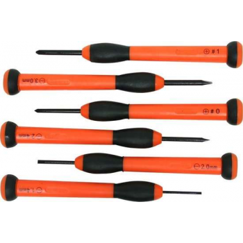 Skandia Precisie Mini Schroevendraaierset - 6 delig