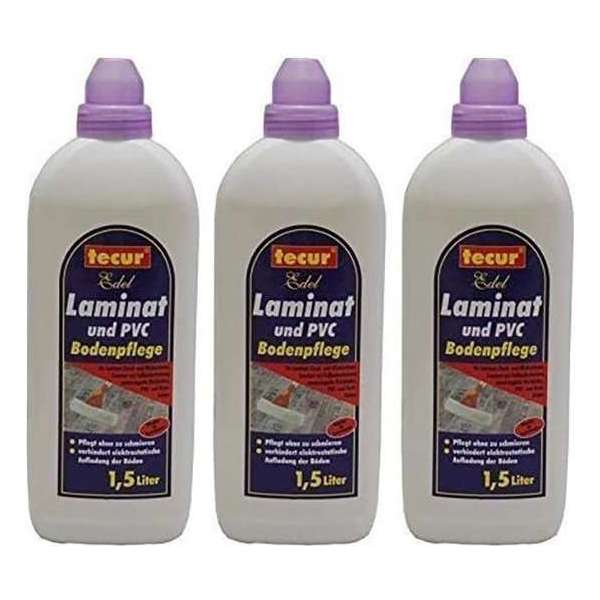 10 x 1.5L tecur laminaat en PVC-vloerreiniger, laminaatreiniger 10 x 1.5L tecur laminaat en PVC-vloerreiniger, laminaatreiniger