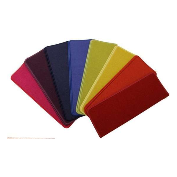 Pakket 15x Elite Regenboog Rechte Trapmatten 56x17x3,5 Pakket 15x Elite Regenboog Rechte Trapmatten 56x17x3,5
