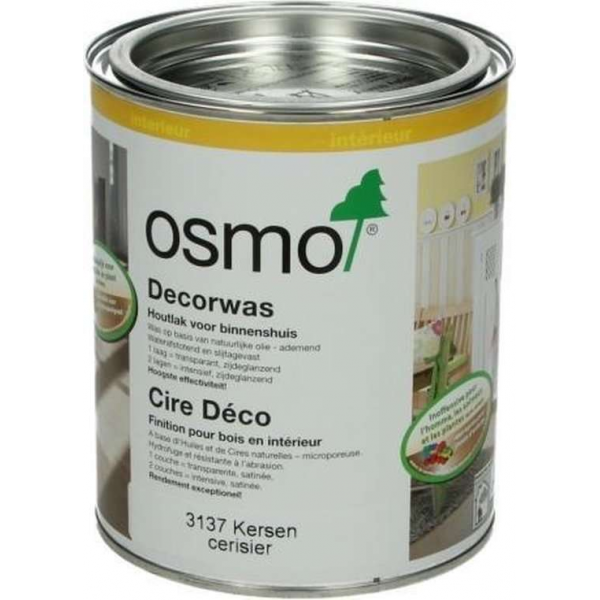 OSMO Decorwas TR3137 Kersen 0,75L OSMO Decorwas TR3137 Kersen 0,75L