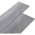 vidaXL Vloerplanken zelfklevend 5,02 m² 2 mm PVC mat houtgrijs