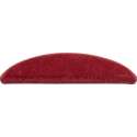 Trapmat Oslo rood 17*56 cm set van 15 stuks