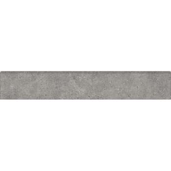 Keramische tegelplint Skirting Bristol Dark Grey 10x60 Woodson and Stone donkergrijs