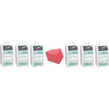 HG tegelreiniger (HG product 16) Doos 6 Stuks + 10 Microvezeldoeken