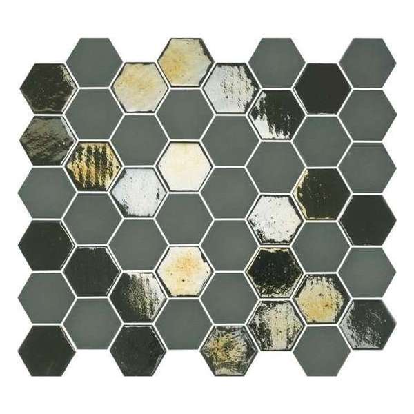 1m² -Mozaiek Valencia Hexagon Khaki 4,3x4,9 1m² -Mozaiek Valencia Hexagon Khaki 4,3x4,9