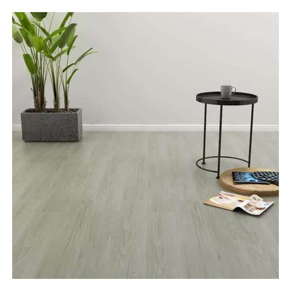Vloerplanken zelfklevend 4,46 m² 3 mm PVC grijs Vloerplanken zelfklevend 4,46 m² 3 mm PVC grijs