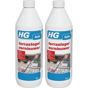 HG Terras- en Grindtegelvernieuwer - 1000 ml - 2 Stuks !