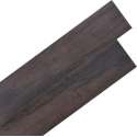 Vloerplanken zelfklevend 5,02 m² 2 mm PVC donkerbruin