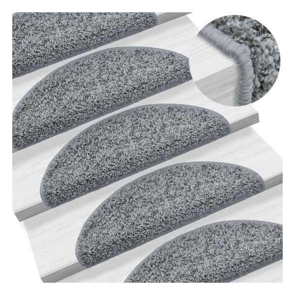 15 st Trapmatten 65x25 cm grijs 15 st Trapmatten 65x25 cm grijs