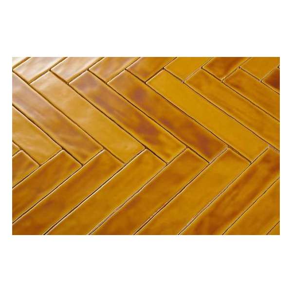 Oud Hollands Handvorm Wandtegel | Honey | 5×25 tegels Oud Hollands Handvorm Wandtegel | Honey | 5×25 tegels