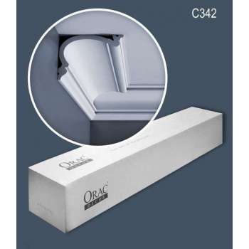 1 doos 10 Kroonlijsten Origineel Orac Decor C342 HERITAGE L LUXXUS Plafondlijsten Sierlijsten Gordijnprofielen 20 m