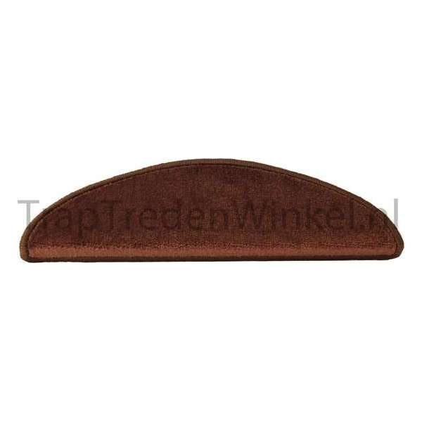 trapmat velours bruin 17x56 cm set 15 stuks trapmat velours bruin 17x56 cm set 15 stuks
