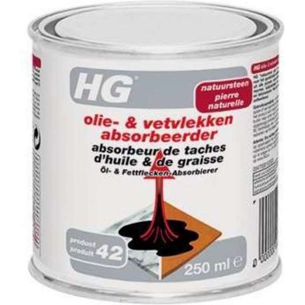 Natuursteen olie- & vetvlekken absorbeerder - HG Natuursteen olie- & vetvlekken absorbeerder - HG