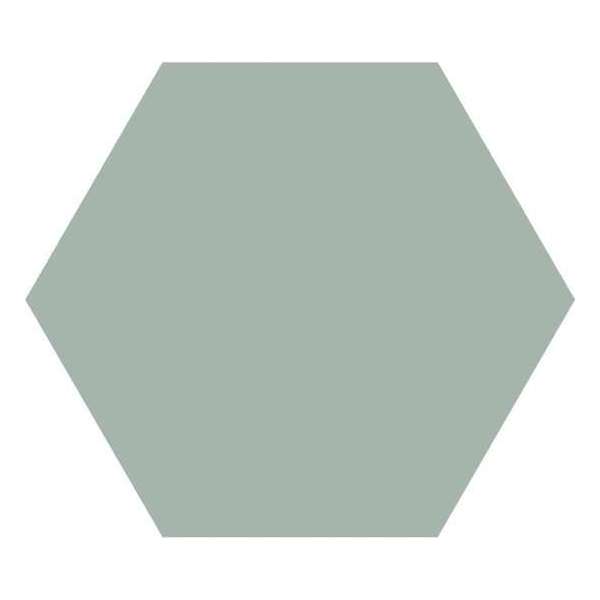 1,16m² - Hexagon / zeshoek vloer- en wandtegels - Timeless Jade Mat 15x17 - Wandtegels keuken / badkamer