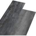 vidaXL Vloerplanken zelfklevend 5.02 m² 2 mm PVC glanzend grijs