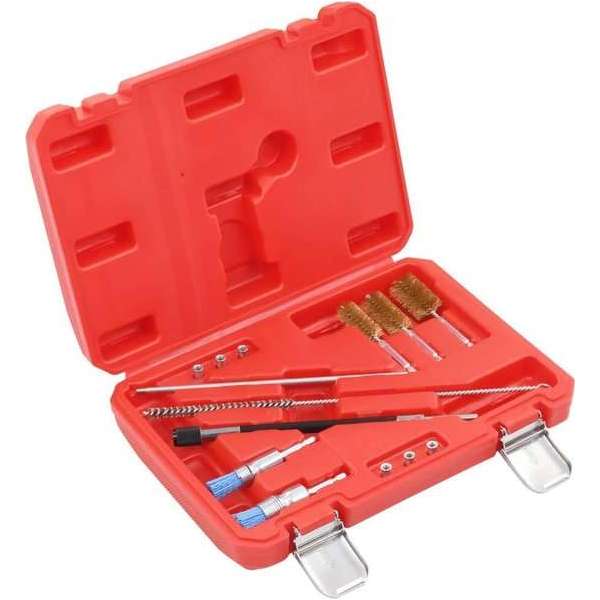 14-delige Injector reinigingsset - Koolstofstaal - Geschikt voor bijna alle voertuigen 14-delige Injector reinigingsset - Koolstofstaal - Geschikt voor bijna alle voertuigen