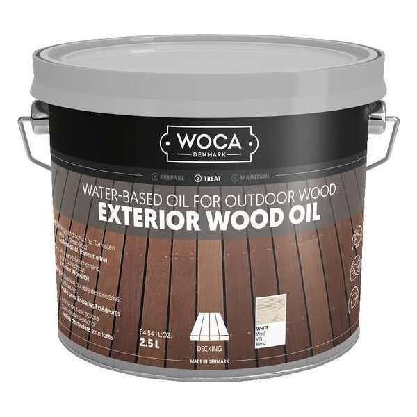 WOCA Exterior Oil WIT - 2,5 liter WOCA Exterior Oil WIT - 2,5 liter