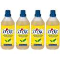 D'Or Natuurlijk Vloeibare Zeep - 4 x 1L - Voordeelverpakking