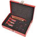 Gloeibougie draad reparatie set M10 x 1,25 mm 9-delig