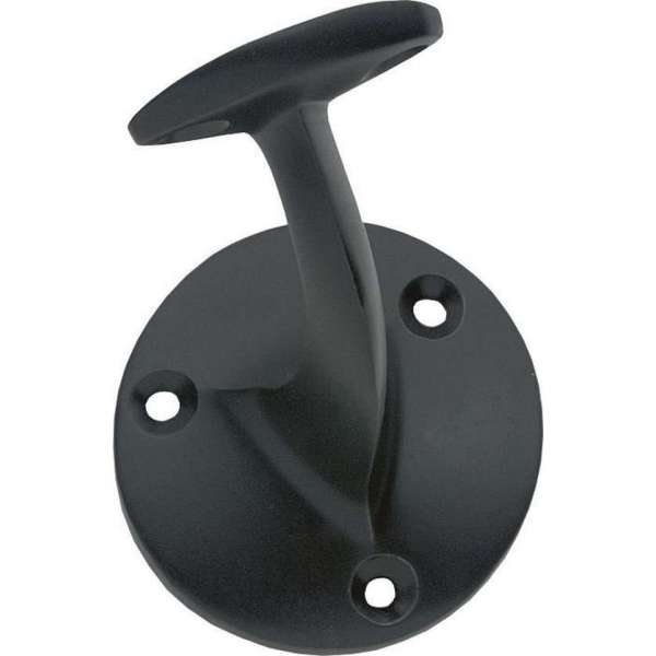 Intersteel Leuninghouder vlak zadel mat zwart Intersteel Leuninghouder vlak zadel mat zwart