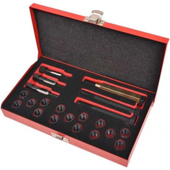Gloeibougie draad reparatie set M12 x 1,25 mm 21-delig