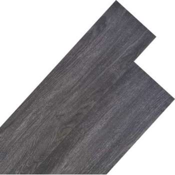 vidaXL Vloerplanken 4.46 m² 3 mm PVC zwart