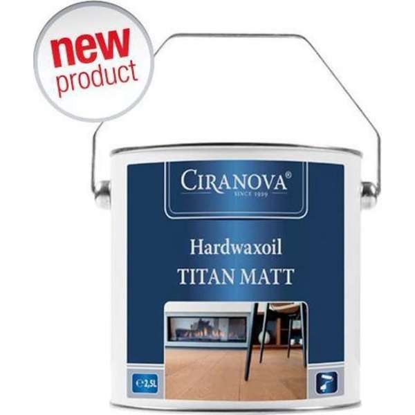CIRANOVA HARDWAXOIL TITAN 0.75 LITER CIRANOVA HARDWAXOIL TITAN 0.75 LITER