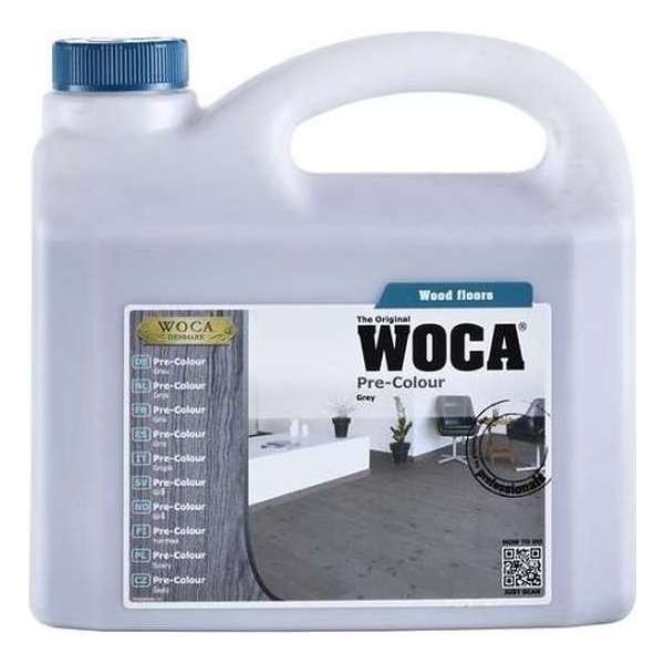 Woca Pre Colour Grijs - 2.5 liter Woca Pre Colour Grijs - 2.5 liter
