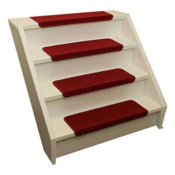 Trapmatten 15x Elite Rood 56x17x3,5 Recht Trapmatten 15x Elite Rood 56x17x3,5 Recht