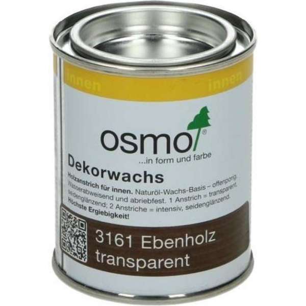 OSMO Decorwas TR3161 Ebbenhout 0,125L OSMO Decorwas TR3161 Ebbenhout 0,125L