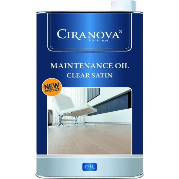 Ciranova maintenance oil - clear satin - 1L Ciranova maintenance oil - clear satin - 1L