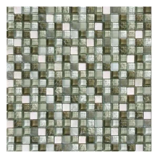 Alfa Mosaico Mozaiek Illusion mix wit-groen glas/marmer 1,5x1,5x0,8 cm - Mix, Wit, Groen Prijs per 1 matje. Alfa Mosaico Mozaiek Illusion mix wit-groen glas/marmer 1,5x1,5x0,8 cm - Mix, Wit, Groen Prijs per 1 matje.