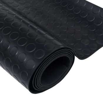 vidaXL Rubberen anti-slip vloermat 2x1m stippen