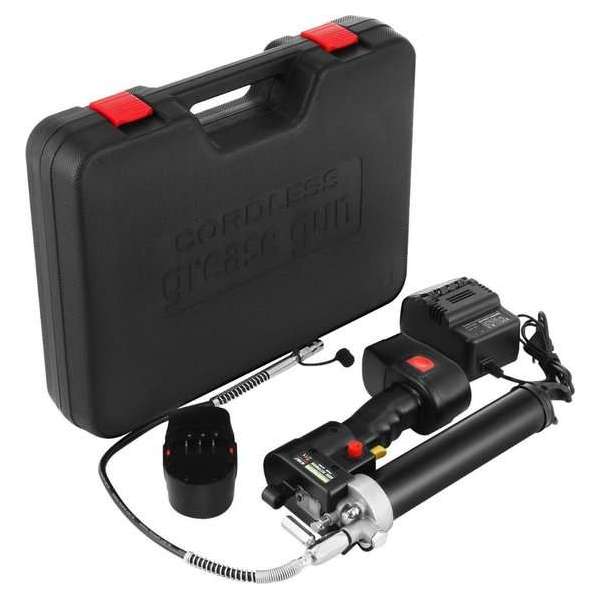 Dakta® Vetspuit | Elektrisch | 18V | 400gr cartridges | Olie vullen | LCD Dakta® Vetspuit | Elektrisch | 18V | 400gr cartridges | Olie vullen | LCD
