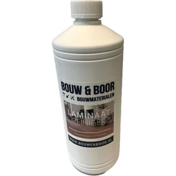 Bouw en Boor - Laminaatreiniger - 1 liter- geconcentreerd Bouw en Boor - Laminaatreiniger - 1 liter- geconcentreerd